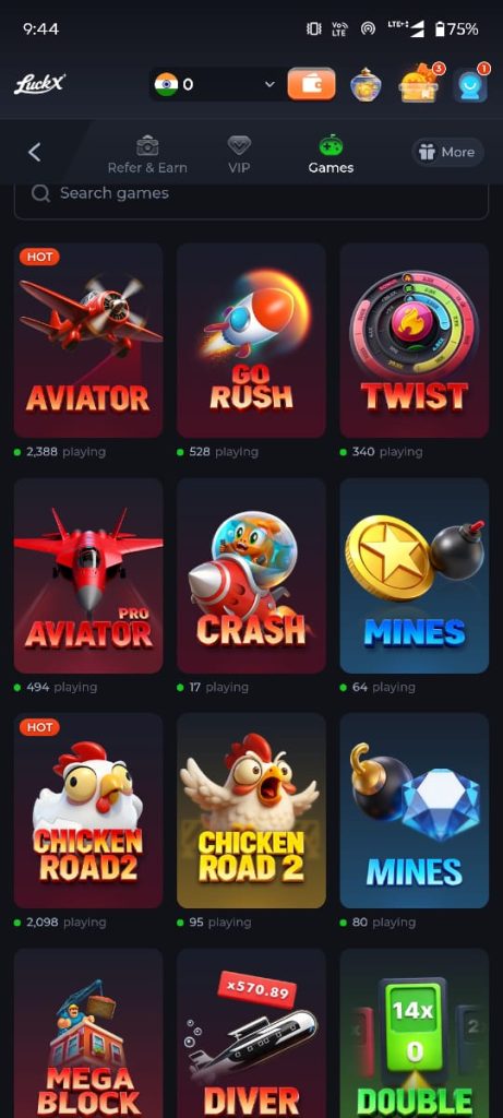 Luckx Game 2026 latest casino and cricket gaming platform